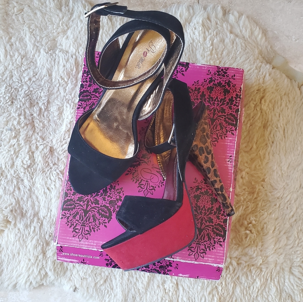 NIB Promise "Carlton" sz9 platform heels‎